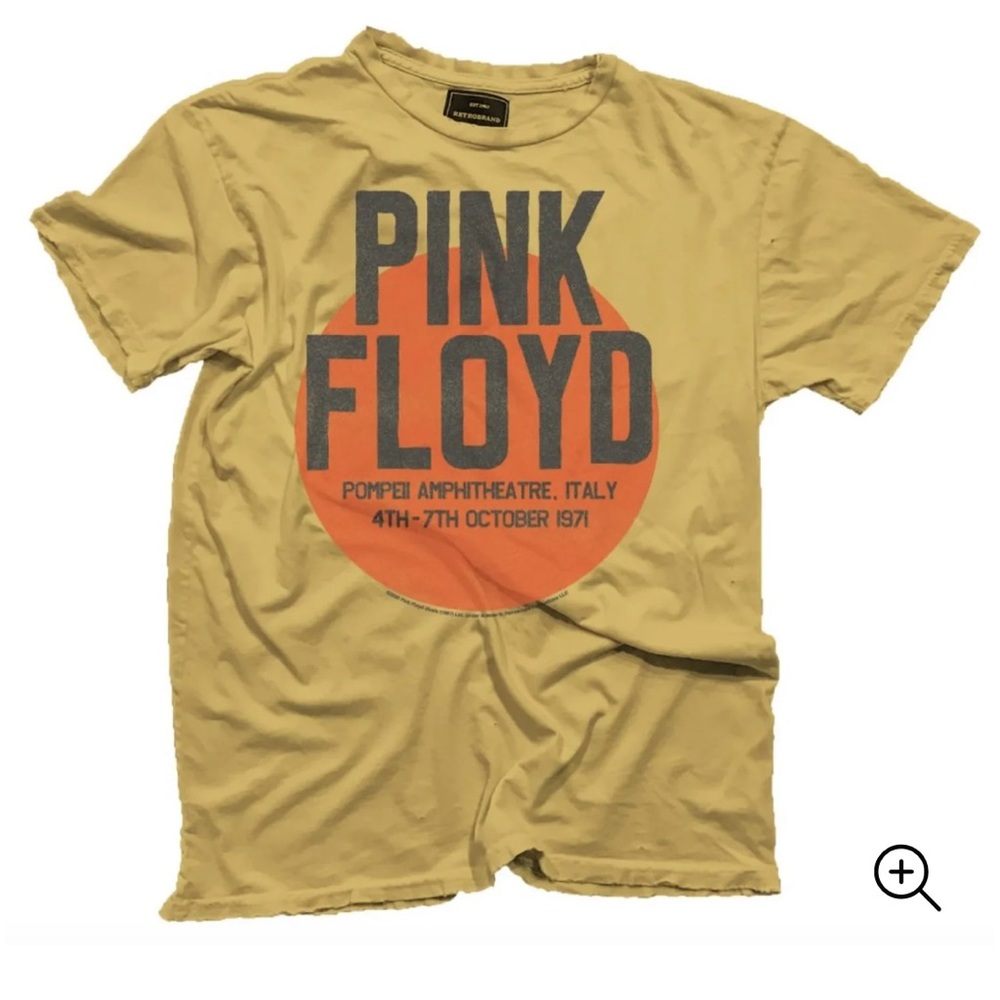Original Retro Brand “Pink Floyd” Distressed Graphic Tee